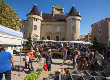 Aubenas-Markt