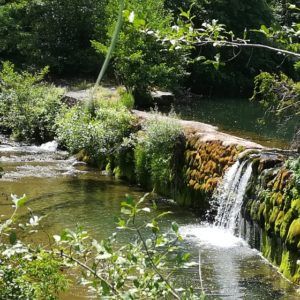 Waterfall in La Ligne
