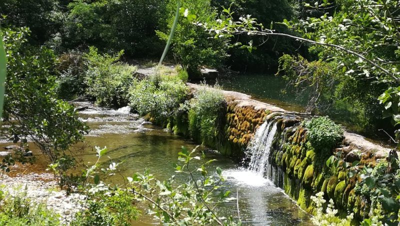 Waterfall in La Ligne