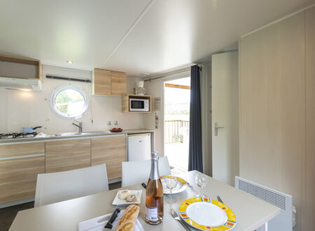 Mobil-home Loggia | location mobil home en Ardèche | 2 chambres | 4 personnes