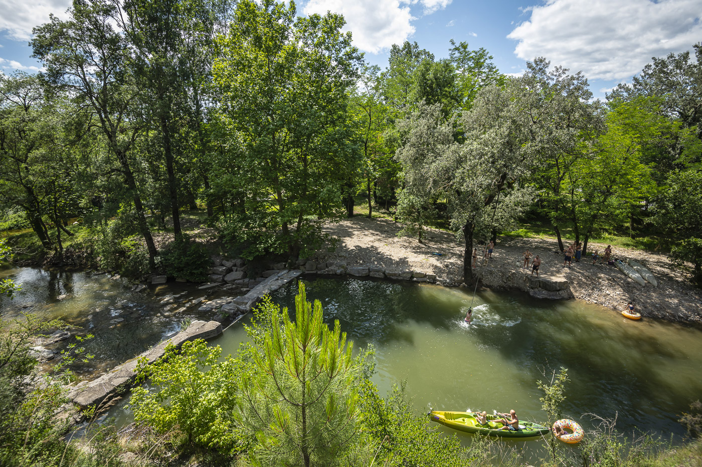Le plan d'eau | Camping 3 etoiles en Ardèche